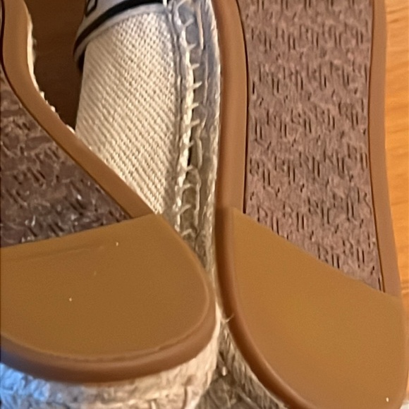 LAUREN RALPH LAUREN Caylee Logo-Print Espadrilles Size 10 - Picture 11 of 14